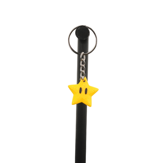 Mario Star Keychain (PLA)