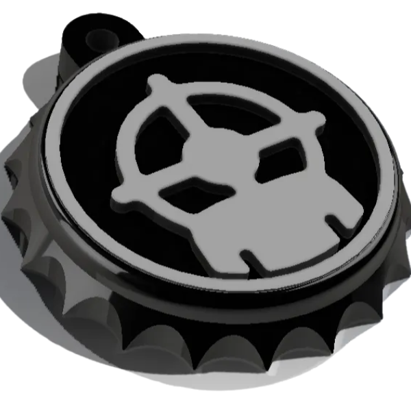 Call of Duty Cap Keychain (PLA)