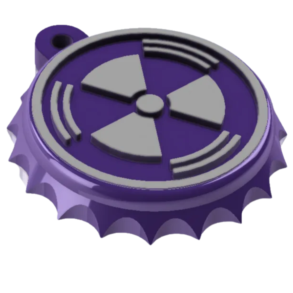 Call of Duty Cap Keychain (PLA)