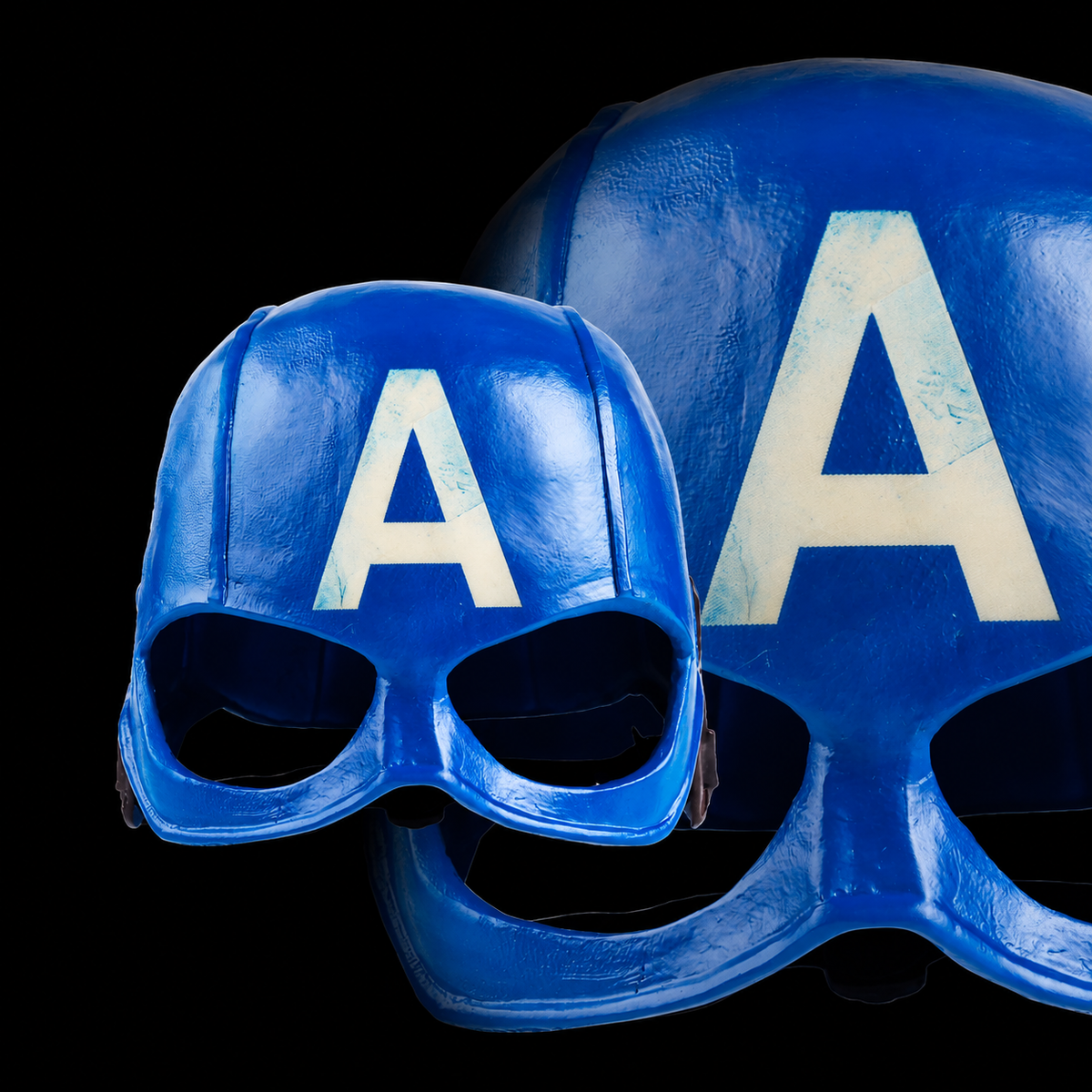 Captain America Mask Replica - Marvel Comics Cosplay (Resin)