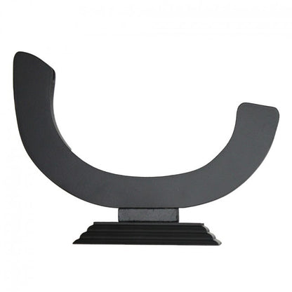 The First Blade replica on black curved display stand