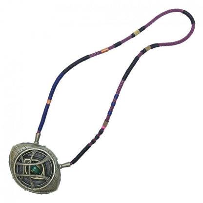 Eye of Agamotto necklace replica inspired by Doctor Strange with green LED
