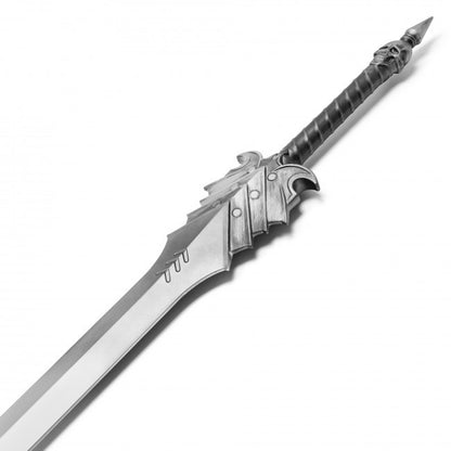 Foam skull fantasy sword replica handle detail