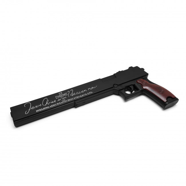 Alucard's Jackal Pistol Replica - Hellsing (High-Density Foam) 15.5 inch side view