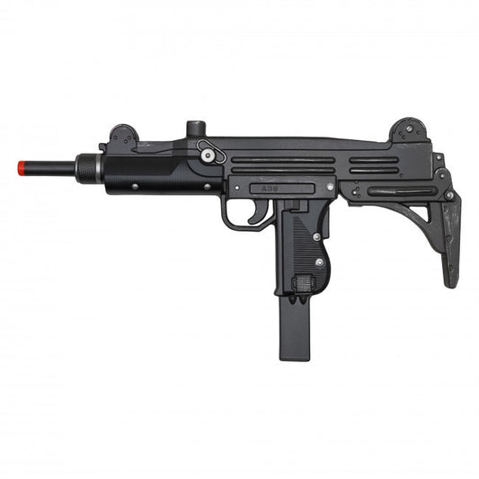 Foam submachine gun replica side view