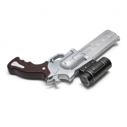Scoped Revolver Replica (High-Density Foam) side view