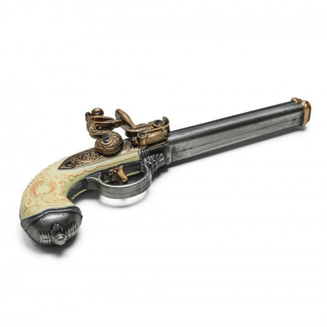 Ornate Flintlock Pistol Replica (High-Density Foam) detail view