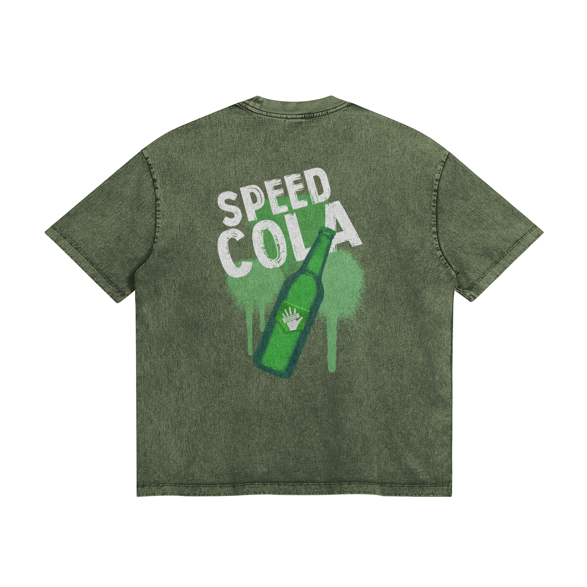 Speed Cola Perk Stone Wash T-shirt - Call of Duty