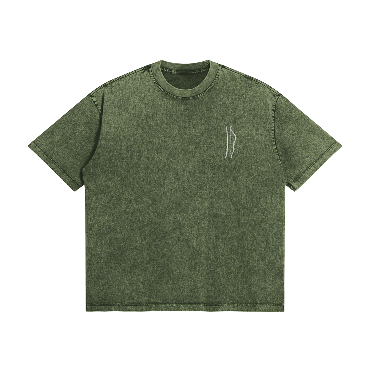 Green Genichiro Stonewash T-shirt 