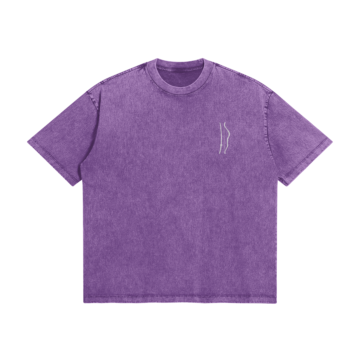 Purple Genichiro Stonewash T-shirt 