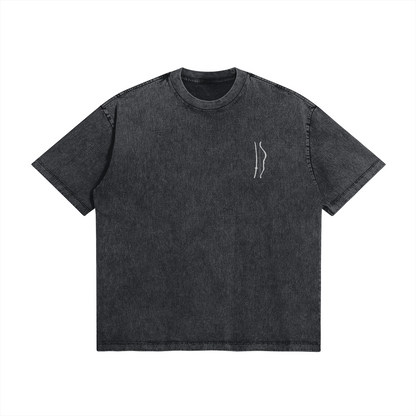 Grey Genichiro Stonewash T-shirt 