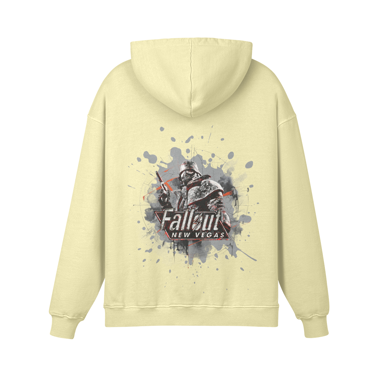 Off White Fallout Sweatshirt with Character on it 