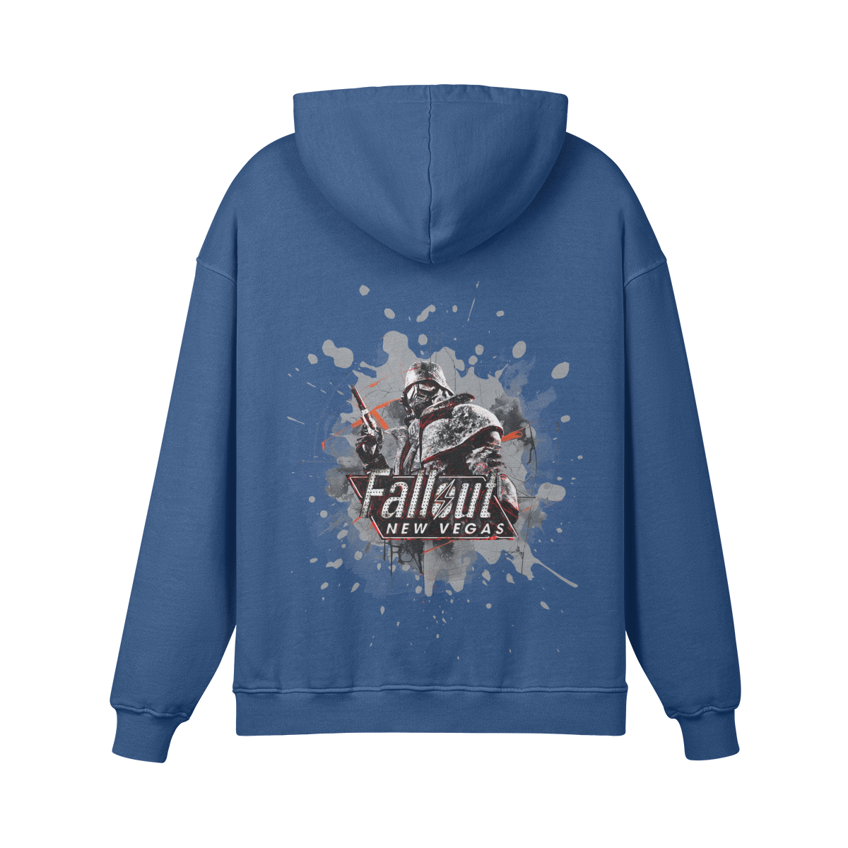 Blue Fallout Sweatshirt with Character on it 