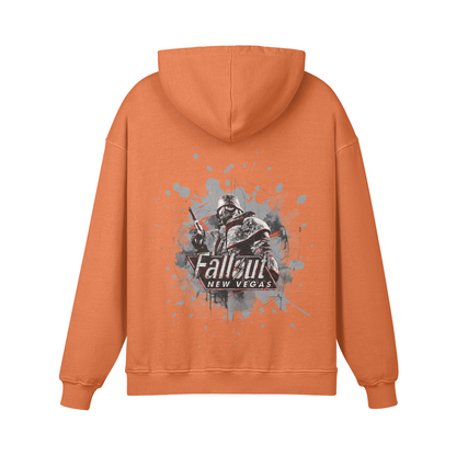 Orange Fallout Sweatshirt with Character on it 