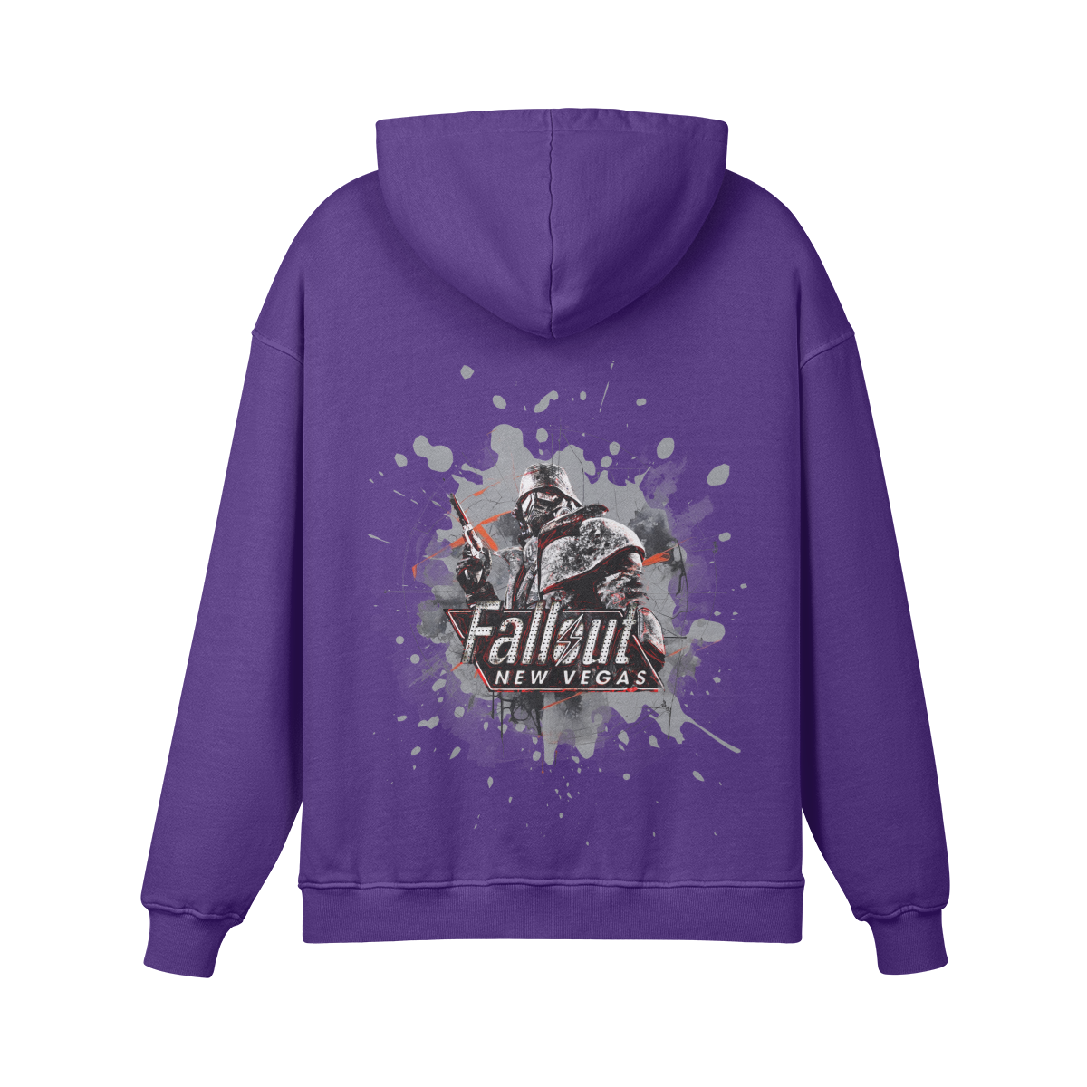 Purple Fallout Sweatshirt with Character on it 