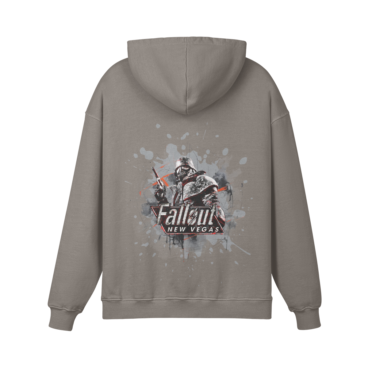 Light Grey Fallout Sweatshirt with Character on it  