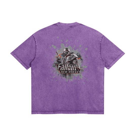 Fallout New Vegas Stone Wash T-Shirt - Fallout