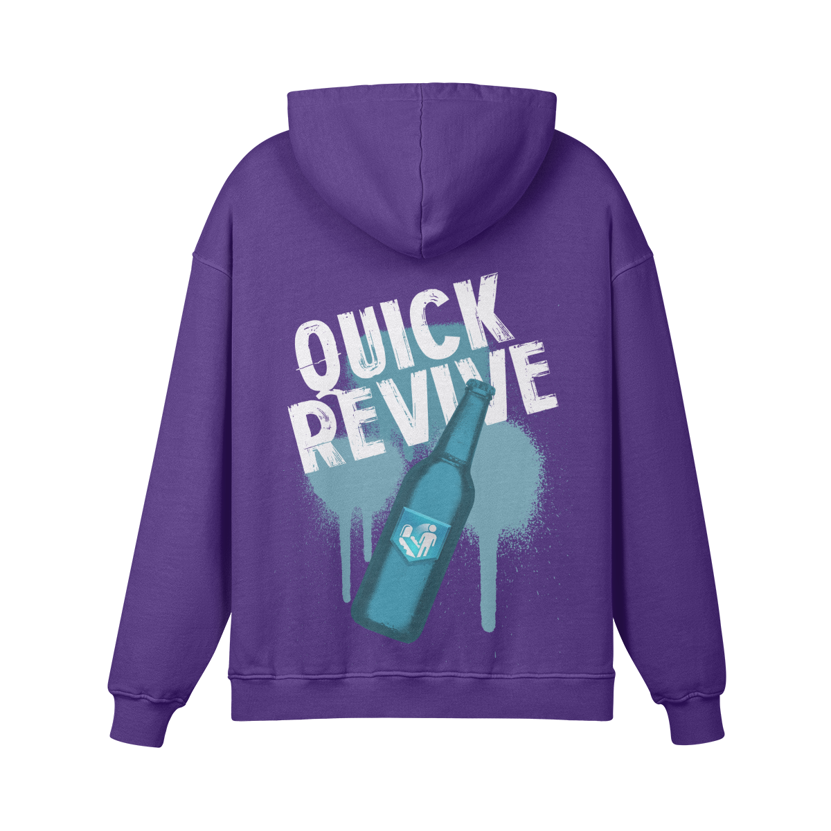 Quick Revive Perk Stone Wash Hoodie - Call of Duty