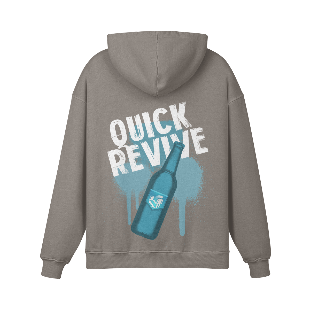 Quick Revive Perk Stone Wash Hoodie - Call of Duty