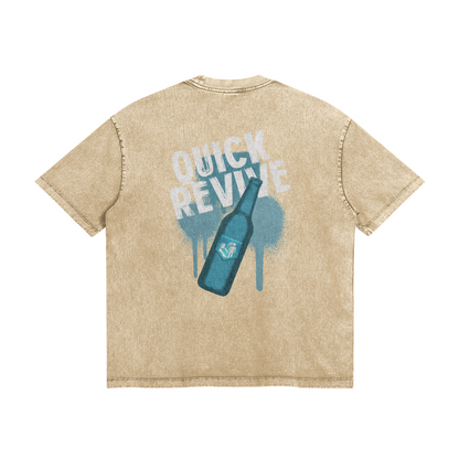 Quick Revive Perk Stone Wash T-Shirt - Call of Duty