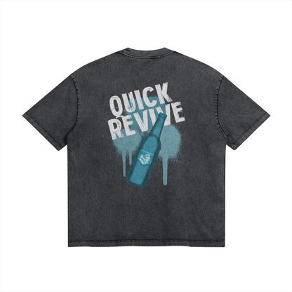 Quick Revive Perk Stone Wash T-Shirt - Call of Duty