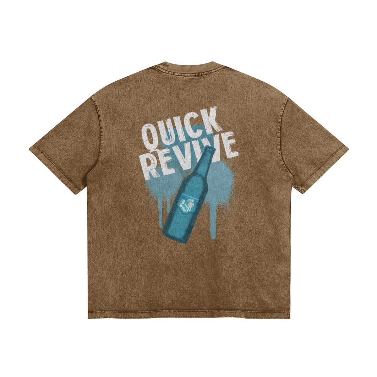 Quick Revive Perk Stone Wash T-Shirt - Call of Duty