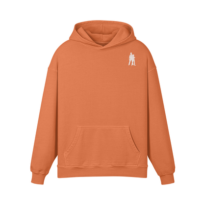 The Last of Us Hoodie Orange front 