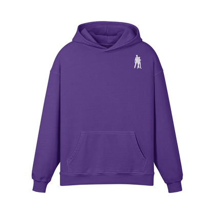 The Last of Us Hoodie Purple front 