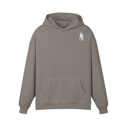 The Last of Us Hoodie Light grey front 