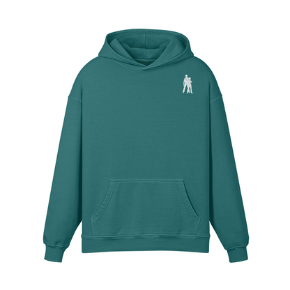 The Last of Us Hoodie turquoise front 