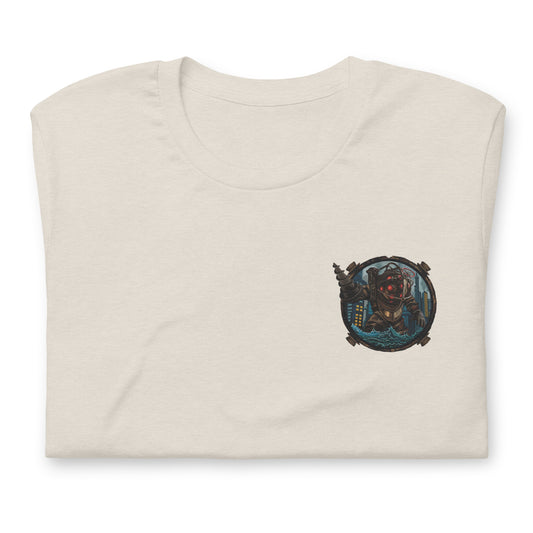 Bioshock Big Daddy Embroidered T-Shirt